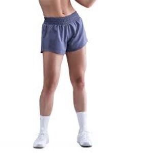 Nike Dri-FIT Running Shorts Gray w/ Liner & Back Zip Phone Pocket Women’s Xs